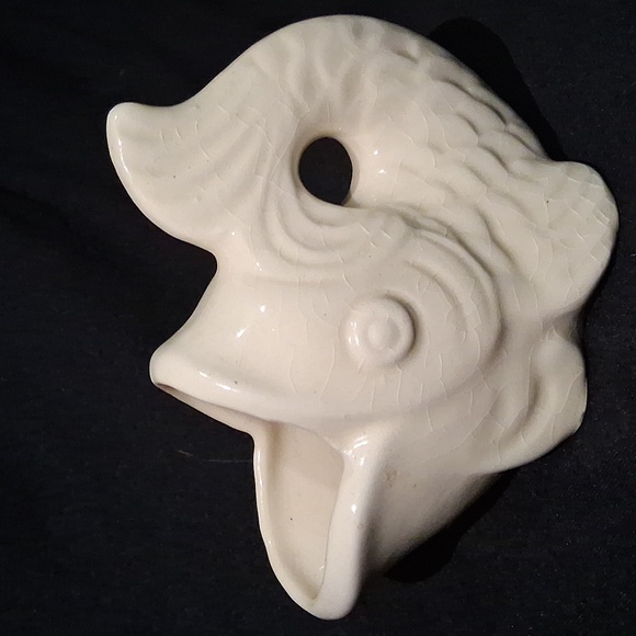 Other - Vintahe Ceramic Fish Shaped Planter